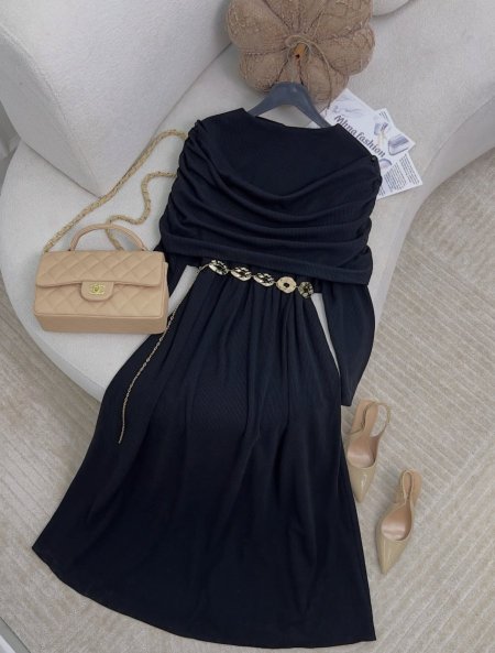 فستان صوف1826