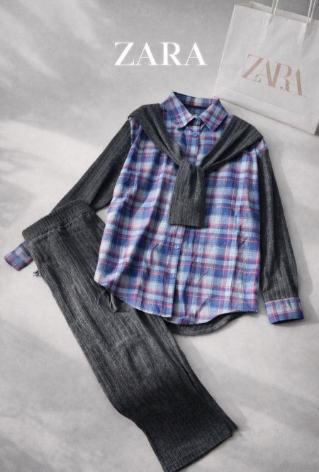 رمادي وكحلي