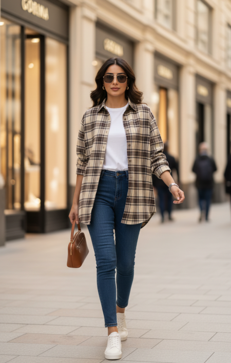 قميص كاروهات 780