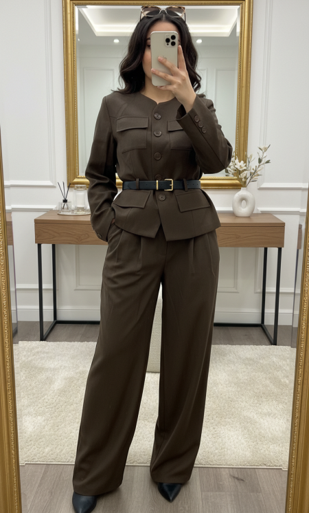 طقم رسمي 9919 مع قشاط