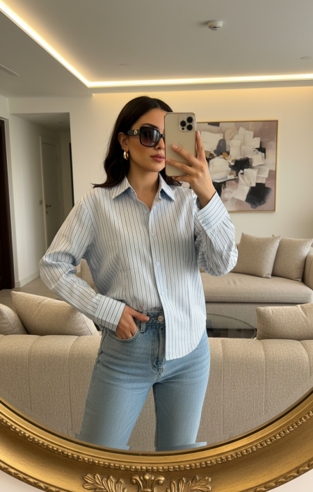 قميص مخطط 1573