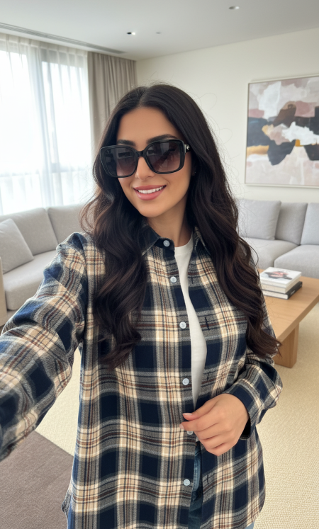 قميص كاروهات 1063