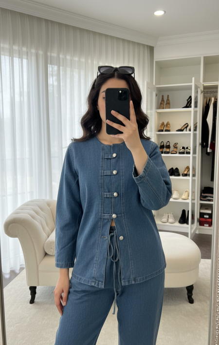 طقم جينز 00102