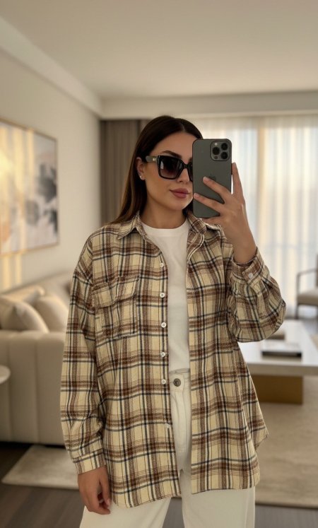 قميص كاروهات 9593