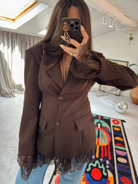 جكيت رسمي مع دانتيل 5132