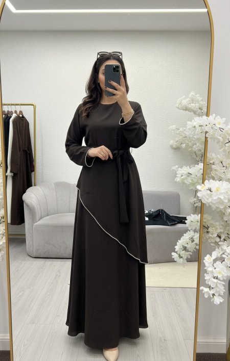 فستان مع زنار