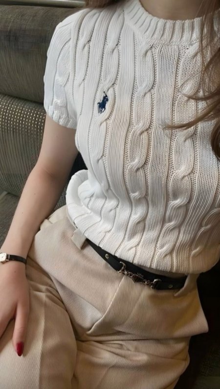 بلوزه polo نص كم