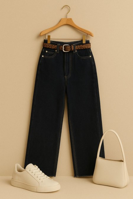 بنطلون جينز رجل عريضة M019-7