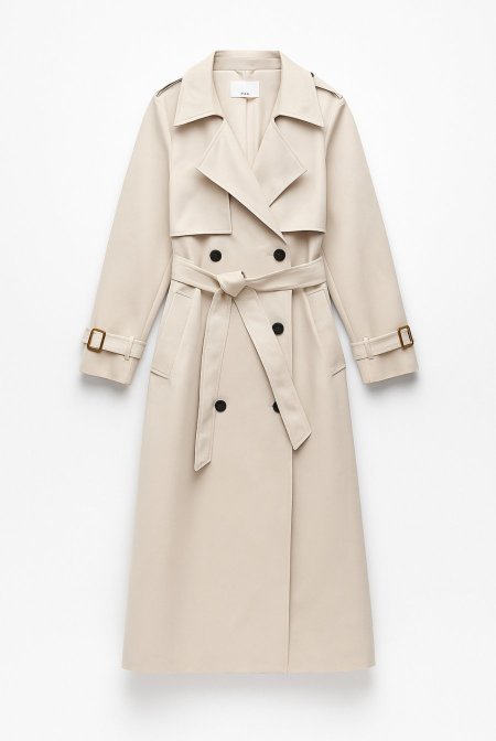 ترانشكوت طويل مبطن 660712