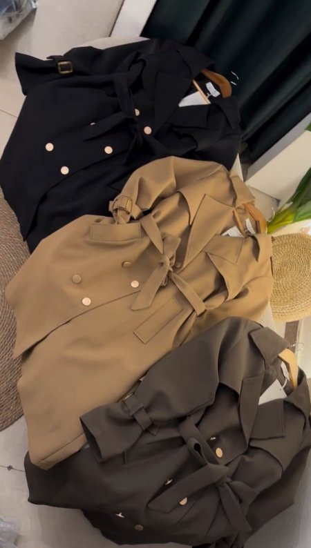 ترانشكوت طويل مبطن 7011