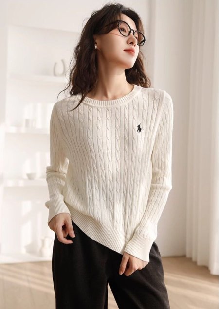 بلوز بولو صوف سادة