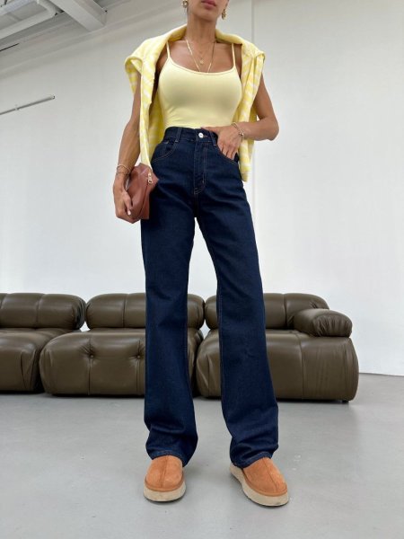 جينز Wide Leg 488