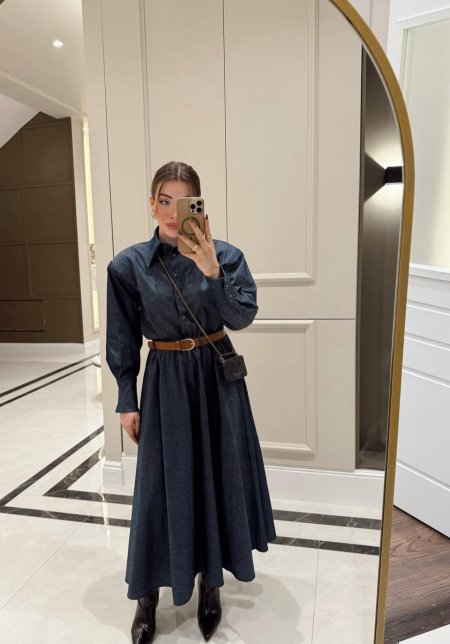 طقم جينز تنورة HFY901114