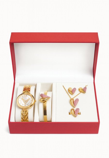 طقم ذهبي و زهر